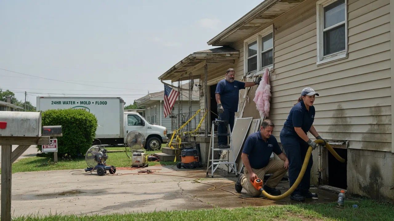 Water Damage Repair in Dunbar, PA near me